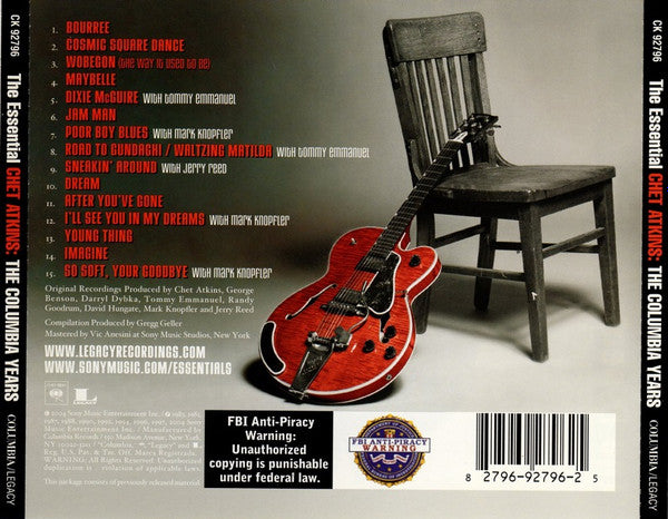 Chet Atkins : The Essential Chet Atkins: The Columbia Years (CD, Comp, RM)