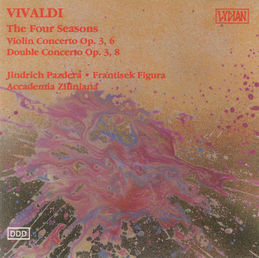 Antonio Vivaldi, Jindřich Pazdera, František Figura, Accademia Ziliniana : The Four Seasons / Violin Concerto Op. 3, 6 / Double Concerto Op. 3, 8 (CD, Album)