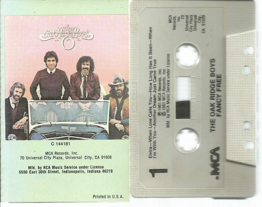 The Oak Ridge Boys : Fancy Free (Cass, Album, Club)