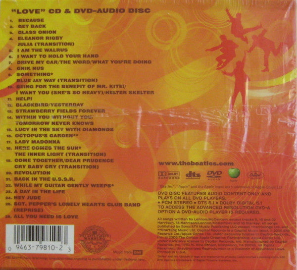 The Beatles : Love (CD, Album, Mixed + DVD-A, Album, Mixed, Multichann)