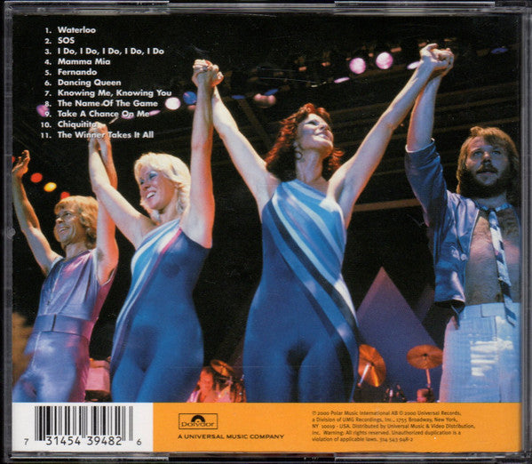 ABBA : The Best Of ABBA (CD, Comp, RE, Tec)