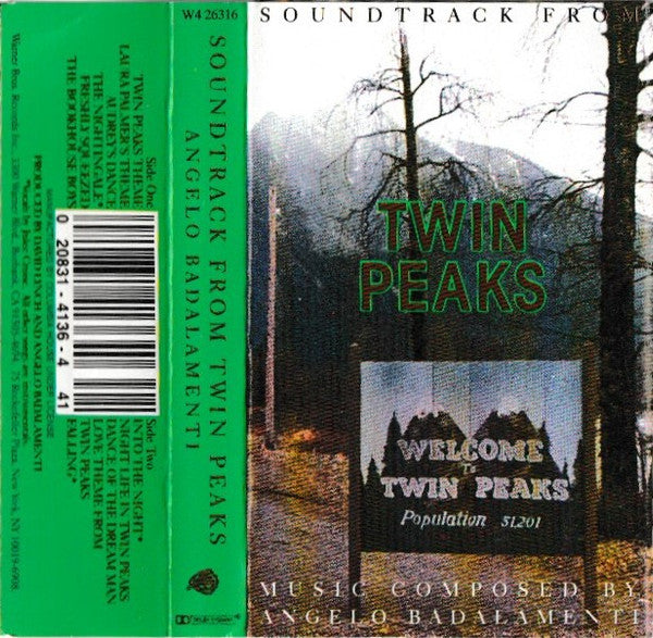 Angelo Badalamenti : Soundtrack From Twin Peaks (Cass, Album, Club)