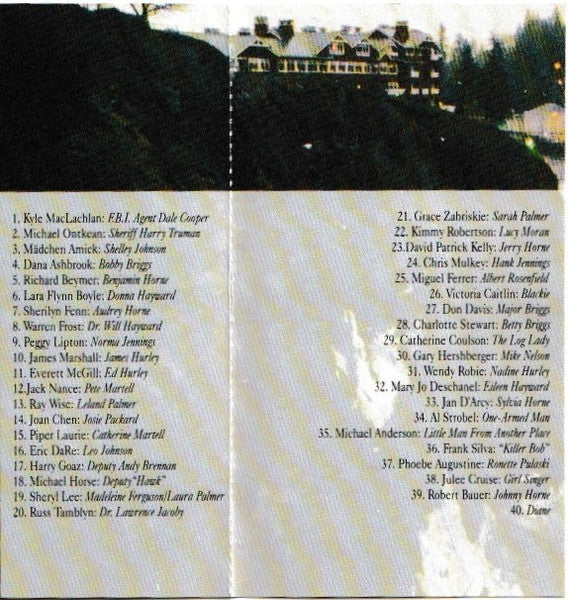 Angelo Badalamenti : Soundtrack From Twin Peaks (Cass, Album, Club)