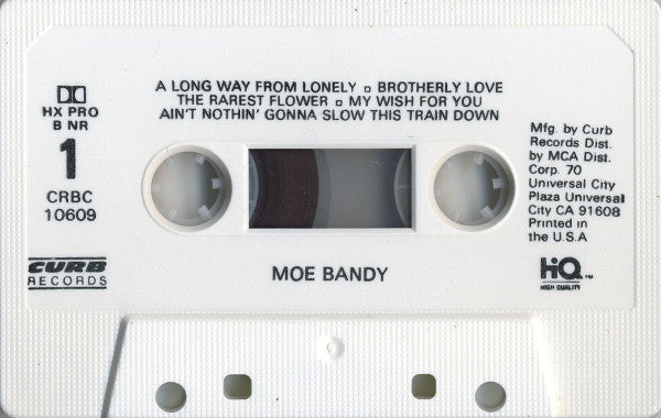 Moe Bandy : Many Mansions (Cass, Album, Dol)