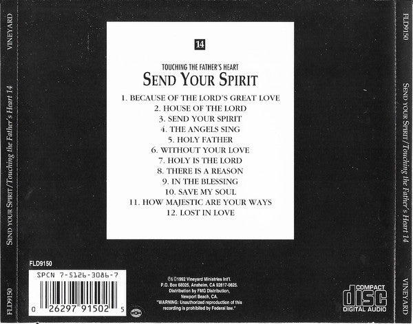 Carl Tuttle, John Barnett (2) : Send Your Spirit (CD, Album)