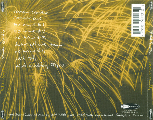 Elliott Smith : Roman Candle (CD, Album)