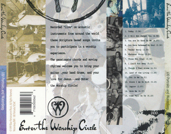 100 Portraits And Waterdeep : Enter The Worship Circle (CD, Album)