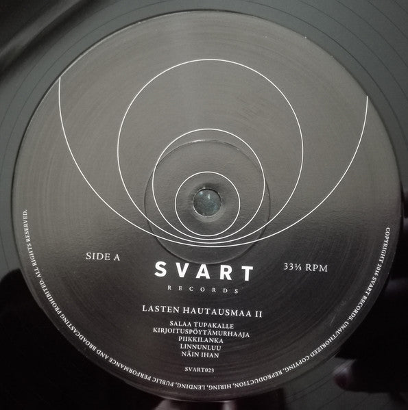 Lasten Hautausmaa : II (LP, Album, Ltd)