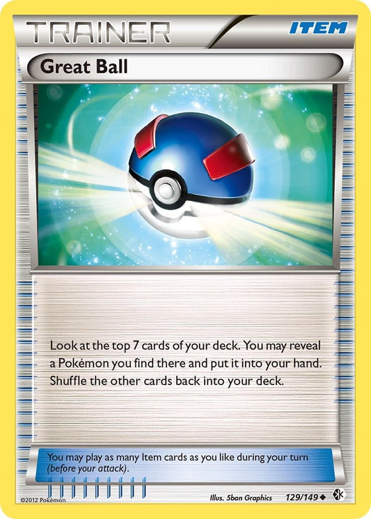 Great Ball [BCR - 129/149] Pokémon Trading Card