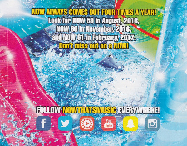Various : Now That's What I Call Music! 58 (CD, Comp)