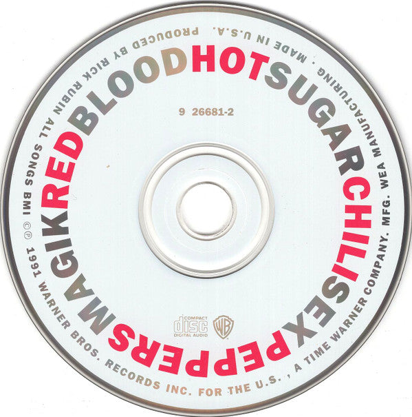 Red Hot Chili Peppers : Blood Sugar Sex Magik (CD, Album, SRC)