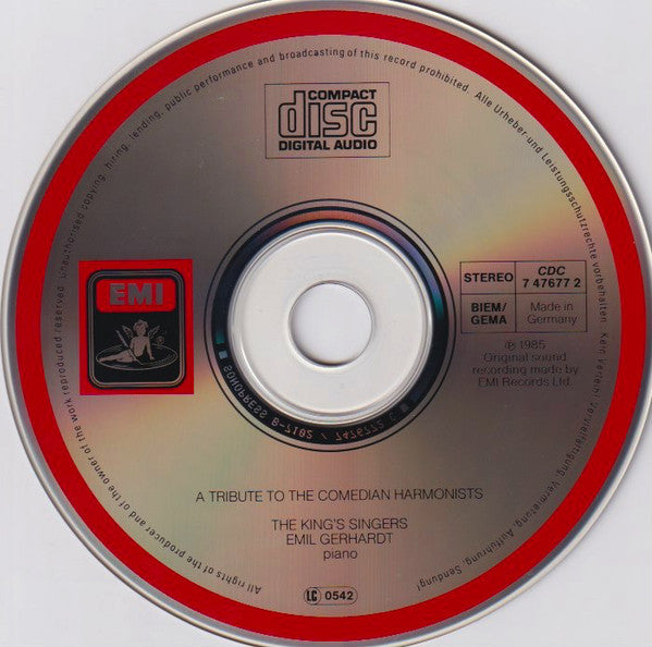 The King's Singers : A Tribute To The Comedian Harmonists (CD, Album)