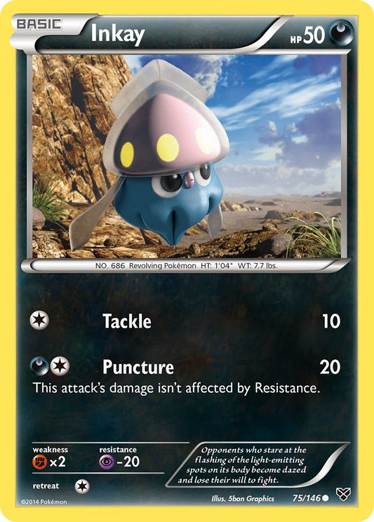 Inkay (75) [XY - 75/146] Pokémon Trading Card