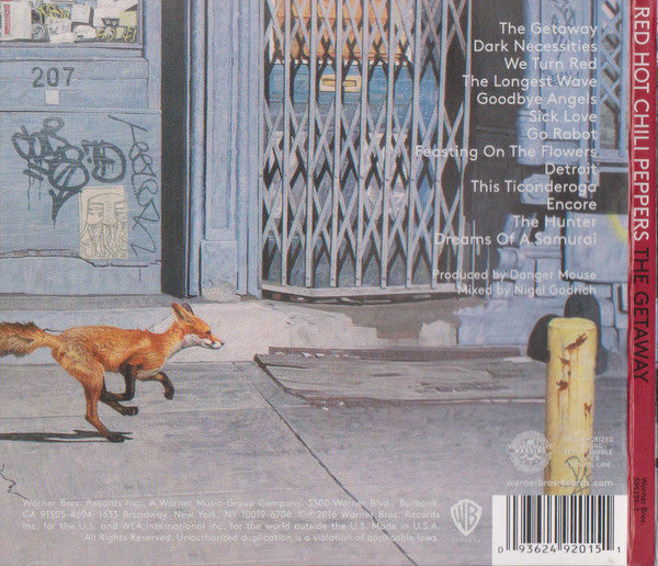 Red Hot Chili Peppers : The Getaway (CD, Album)