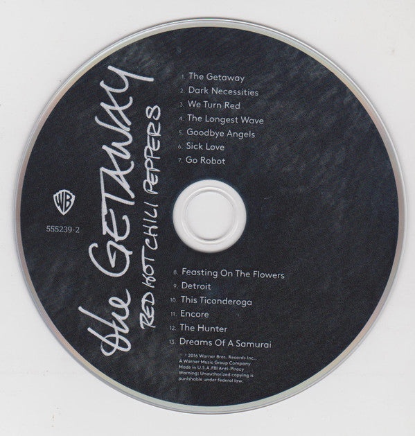 Red Hot Chili Peppers : The Getaway (CD, Album)