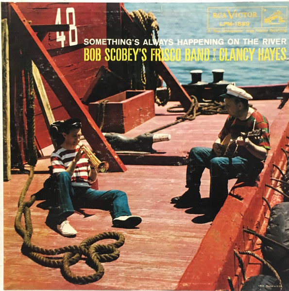 Bob Scobey's Frisco Band : Something's Always Happening On The River (LP, Album, Mono)