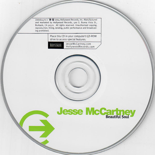 Jesse McCartney : Beautiful Soul (CD, Album, Enh)