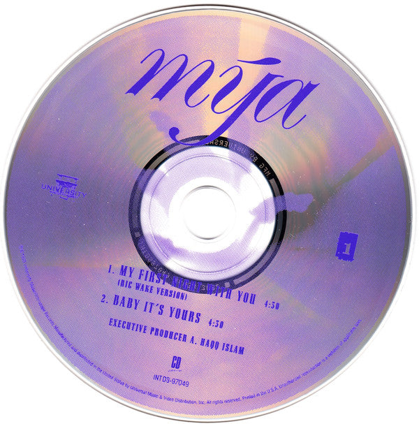 Mya : My First Night With You (CD, Single)