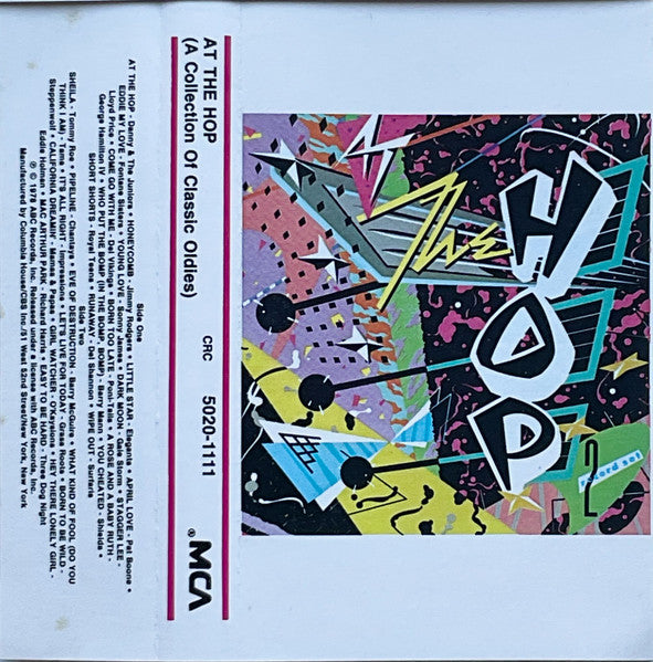 Various : At The Hop (A Collection Of Classic Oldies) (Cass, Comp, Club, CRC)