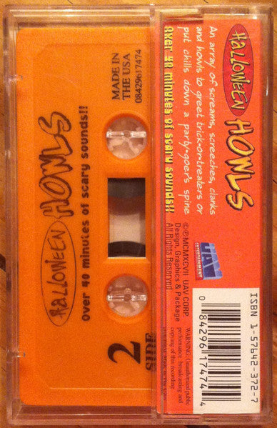 Unknown Artist : Halloween Howls (Cass, Mixed)