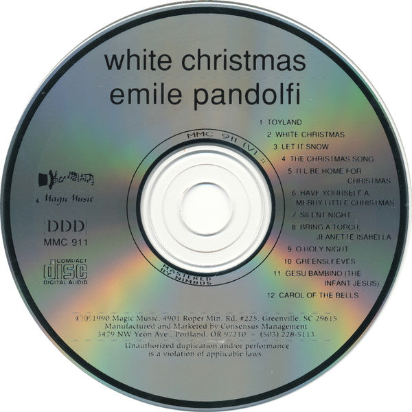Emile Pandolfi : White Christmas (CD, Comp)