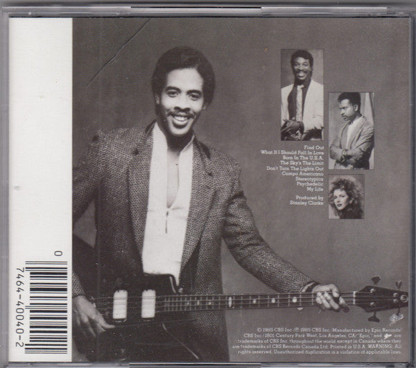 The Stanley Clarke Band - Find Out! (CD) (VG+) - Endless Media