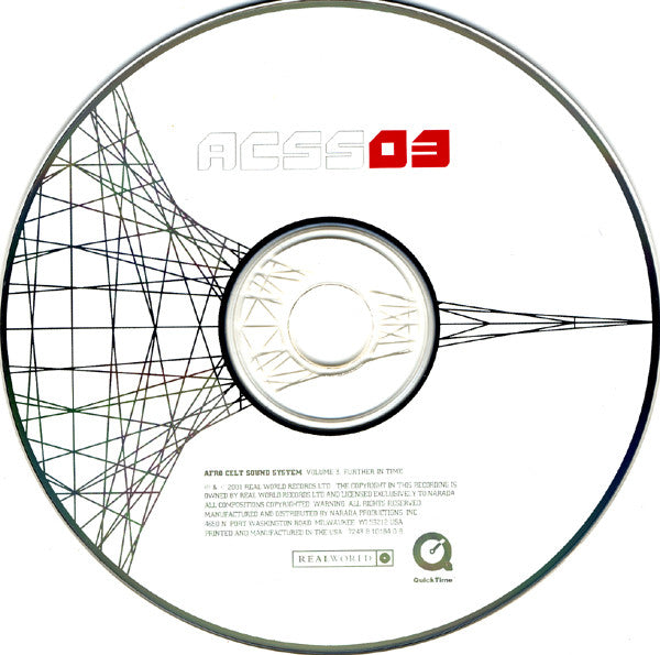 Afro Celt Sound System : Volume 3: Further In Time (CD, Album, Enh)