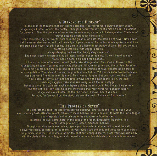 Arsis (2) : A Diamond For Disease (CD, EP)