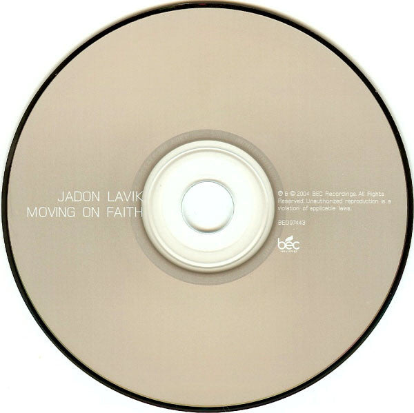 Jadon Lavik : Moving On Faith (CD, Album)