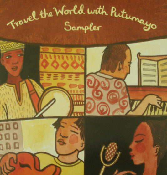 Various : Travel The World With Putumayo Sampler (CD, Comp, Promo, Smplr)