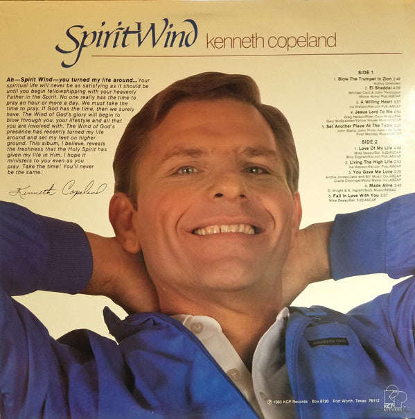 Kenneth Copeland : Spirit Wind (LP, Album)