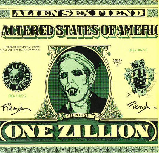 Alien Sex Fiend : The Altered States Of America (CD, Album)
