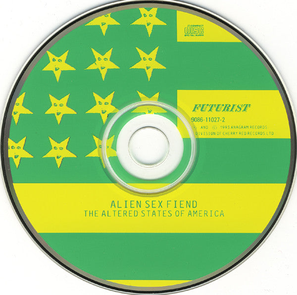 Alien Sex Fiend : The Altered States Of America (CD, Album)