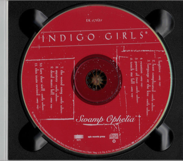 Indigo Girls : Swamp Ophelia (CD, Album, Dig)