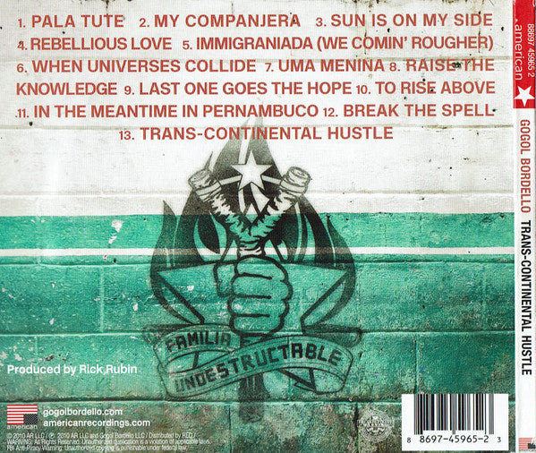 Gogol Bordello : Trans-Continental Hustle (CD, Album, Dig)