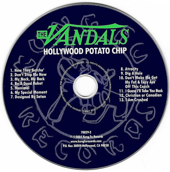 The Vandals : Hollywood Potato Chip (CD, Album)