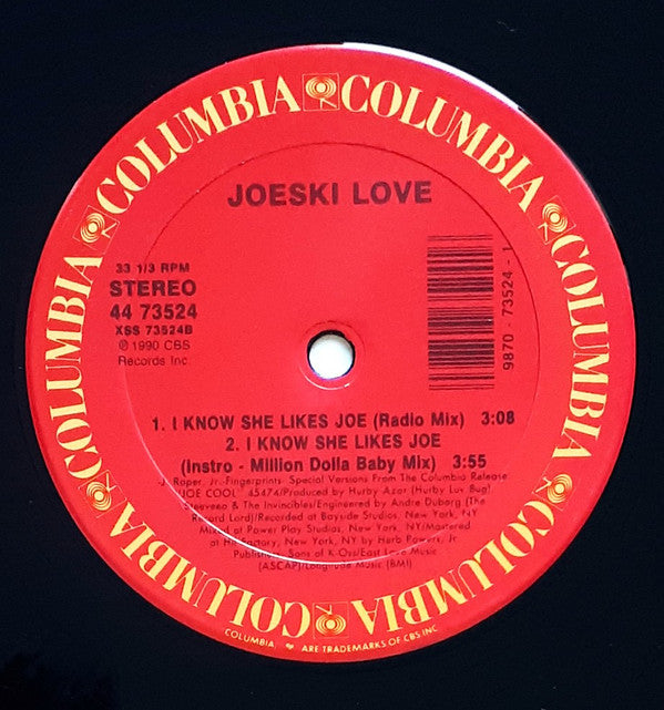 Joeski Love : I Know She Likes Joe (12")