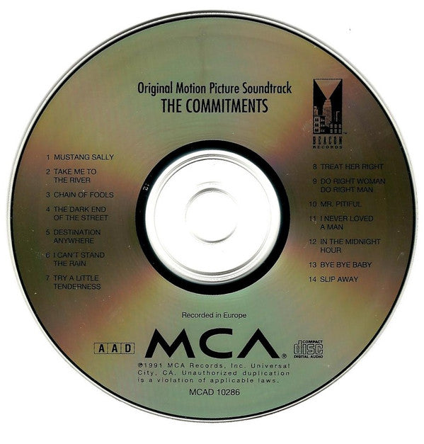 The Commitments : The Commitments (Original Motion Picture Soundtrack) (CD, Album)
