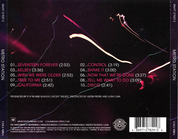 Metro Station : Metro Station (CD, Album)