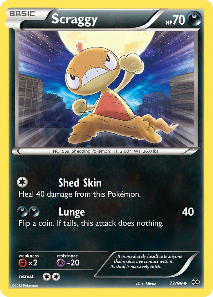 Scraggy [NXD - 73/99] Pokémon Trading Card