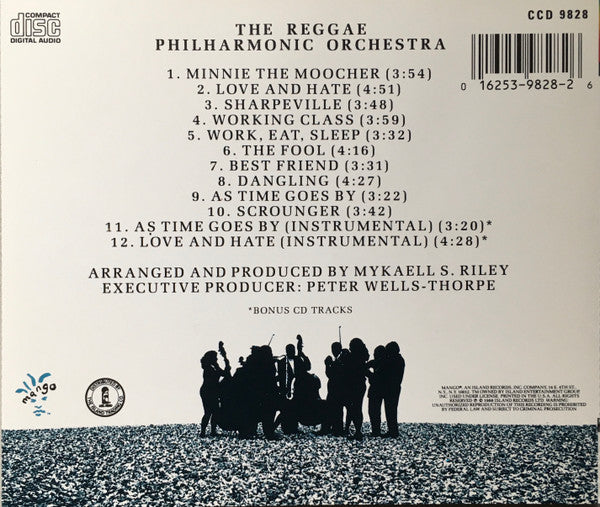 Reggae Philharmonic Orchestra : Reggae Philharmonic Orchestra (CD, Album)