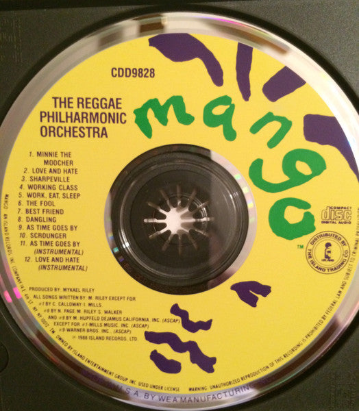 Reggae Philharmonic Orchestra : Reggae Philharmonic Orchestra (CD, Album)
