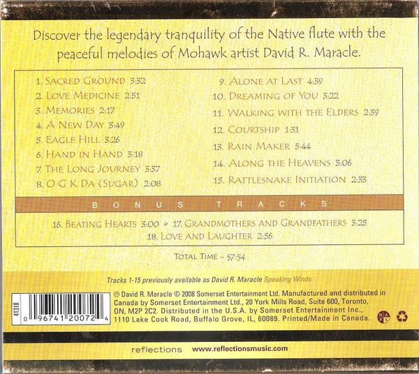 David R. Maracle : Spirit Flutes (CD)