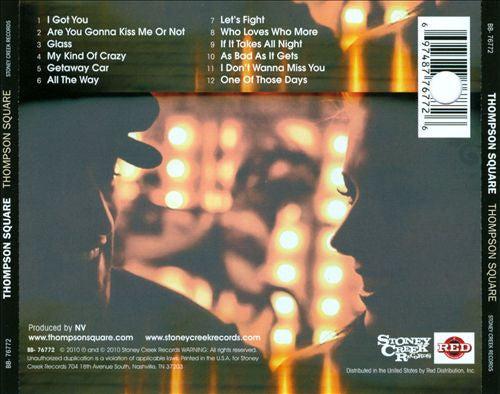 Thompson Square : Thompson Square (HDCD, Album)