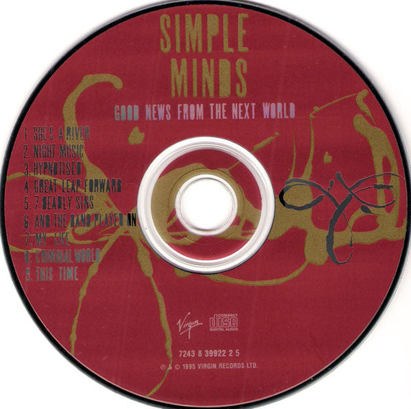 Simple Minds : Good News From The Next World (CD, Album)