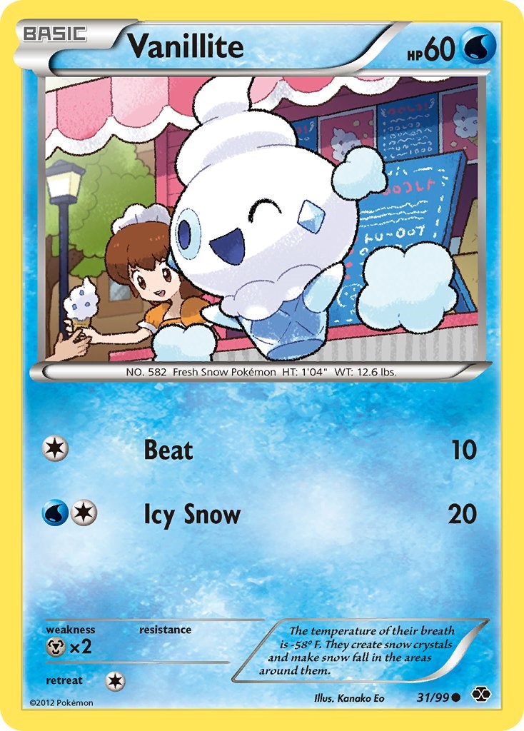 Vanillite [NXD - 31/99] Pokemon Trading Card