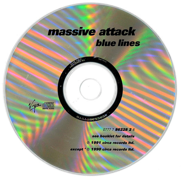 Massive Attack : Blue Lines (CD, Album, RE)