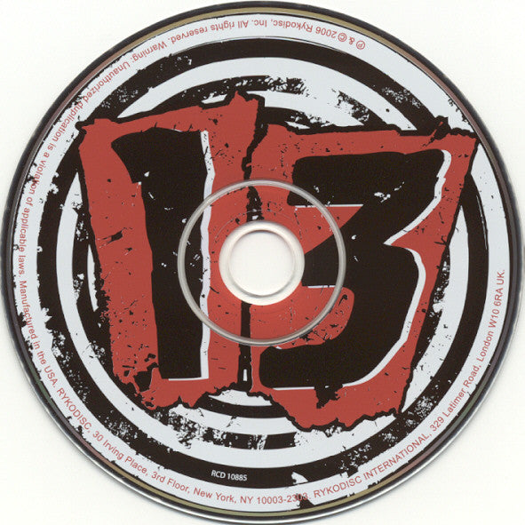 Wednesday 13 : Fang Bang (CD, Album)
