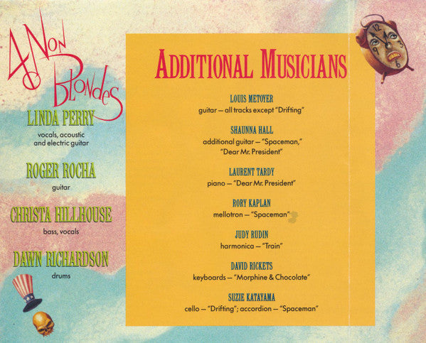 4 Non Blondes : Bigger, Better, Faster, More! (CD, Album, SRC)