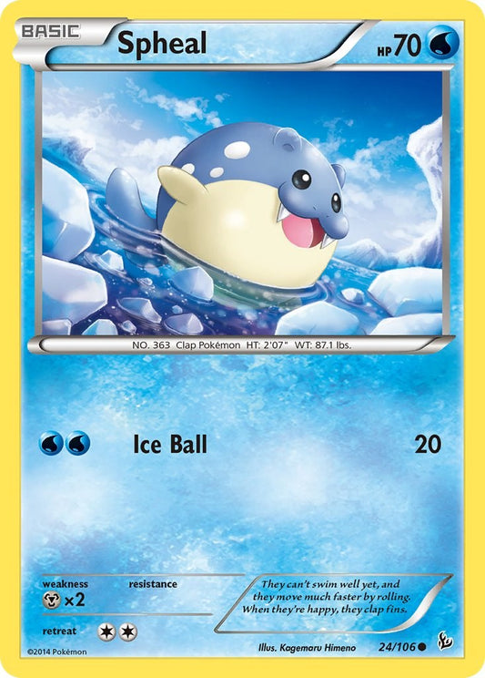 Spheal [FLF - 24/106] Pokemon Trading Card